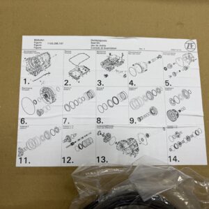 Прокладочный комплект новый и оригинальный ZF 8HP65